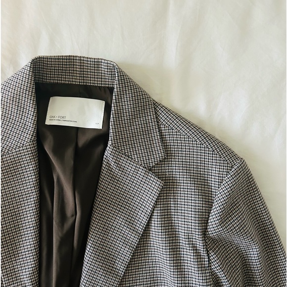 Oak and Fort Plaid Blazer - Picture 6 of 6